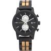 BOBOBIRD Leisure Sports Wood Watch Men's Stainless Steel Back Cover Multifunctional Men's Watch