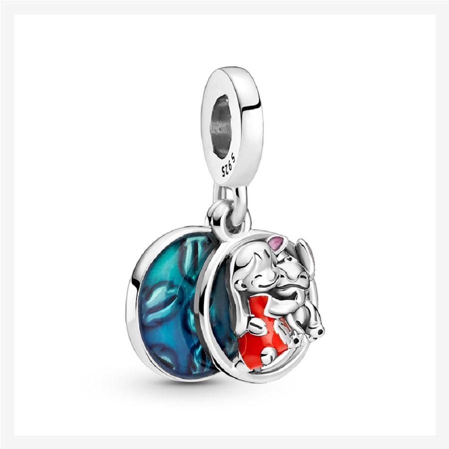 100% Kupfer Dumbo Heißluftballon Charm Perlen Geeignet für Pandora Original Armband DIY Schmuckherstellung