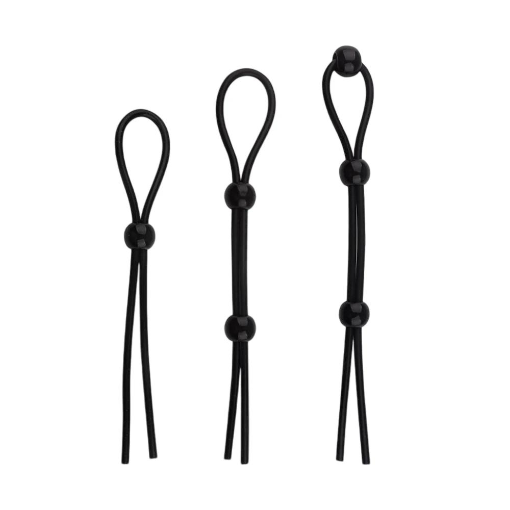 Adjustable Male Penis Ring Cock Rings For Men Penis Cockring High Elasticity Time Lasting Cock Ring Sex Toys For Male Couple 18+