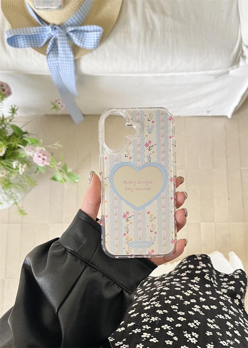 

3D Floral Bow Heart Mirror Case for iPhone 17/16 Pro Max/15 Pro - Women s Edition Apple 15 Pro