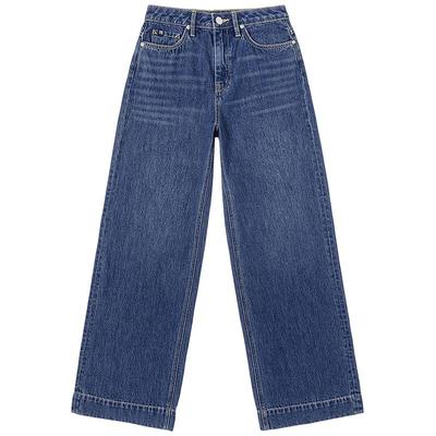 Women's 428 Relaxed Fit High-Waist Wide-Leg Jeans