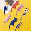 Cat Tail Refrigerator Magnetic Hooks Cute Cartoon Animal Style Rich Colorful Decoration Home Bendable Tail Home Essentia