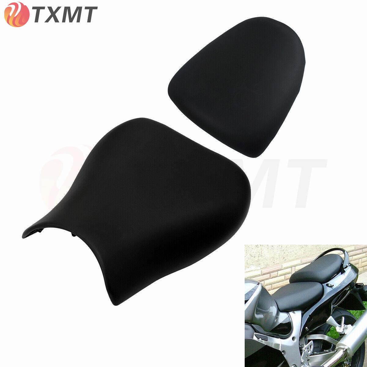 

Suzuki Hayabusa GSX1300R 97-07 Front & Rear Seat Cushions with Front Leather Seat Bag. Rear Seat Only