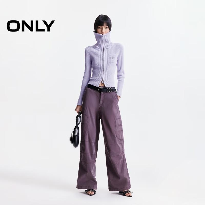 ONLY Women's 2025 Summer Workwear Loose Straight Casual Pants