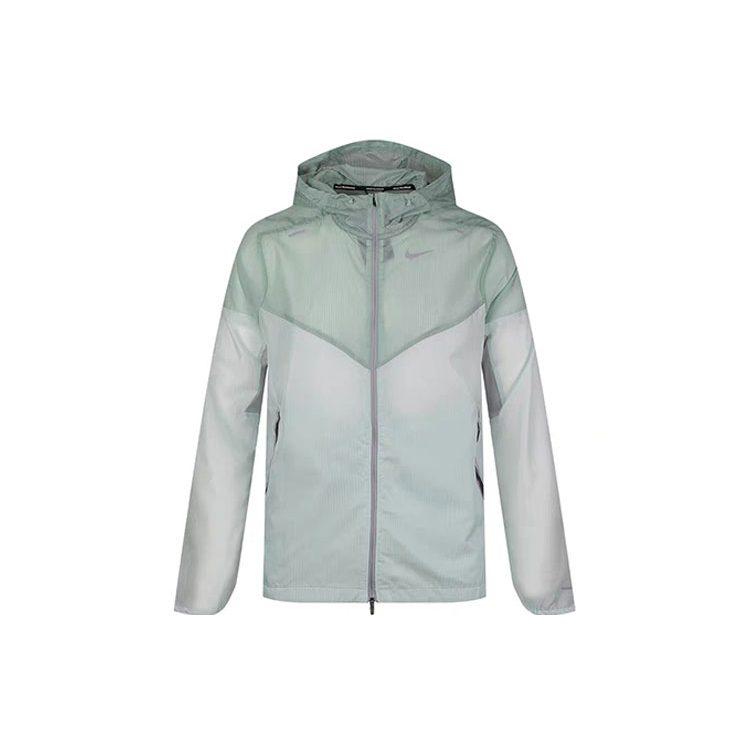 Nike Jackets Men's Mint Green Hooded Moderate Other CK6342-321