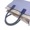 Kate Spade 2WAY bag Handbag Synthetic leather Blue x Ivory Women Used