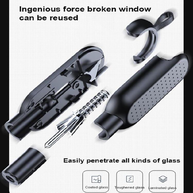 Car Window Breaker Essential Safety Tool for Drivers BeReady for Vehicles Car
