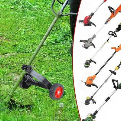 Podpěrné kolo sekačky na trávu pro vyžínač plevele Trojúhelníková konstrukce Pomocná sekačka se snadnou instalací