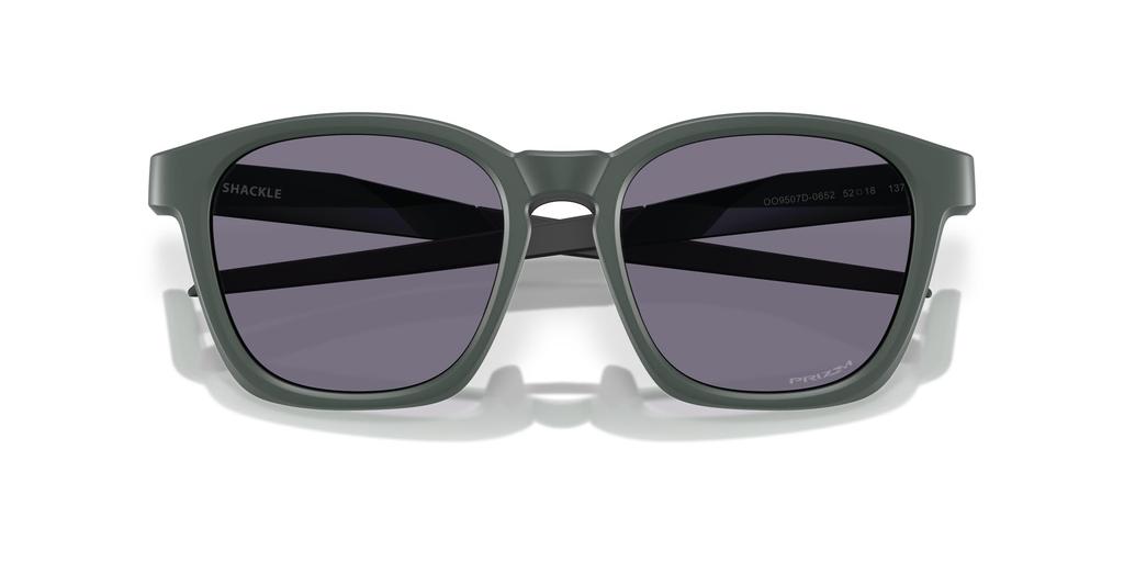 Oakley Sunglasses 0OO9507D SHACKLE 95070652 Mt Hunter Green Prizm Grey Polarized [Oakley]