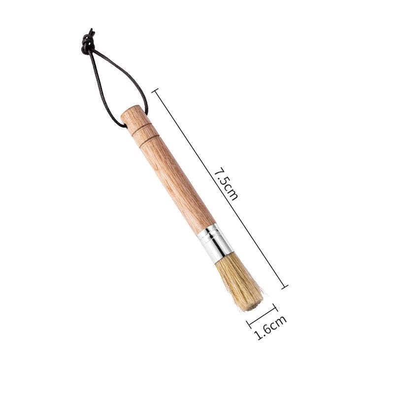 Coffee Grinder Cleaning Brush Set: Crevice & Dust Removal with Bristle Brush