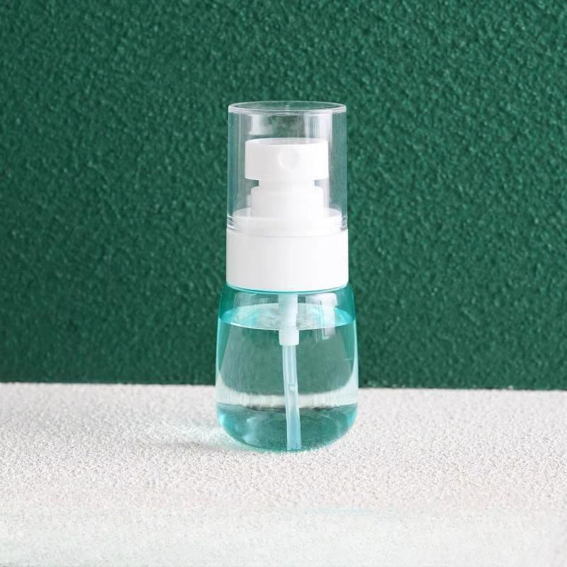 

Прозрачные бутылки-спреи Ультрамелкий распылитель Утолщенные маленькие бутылки-спреи для увлажнения лица Пустые бутылки для порционирования 30ml зелёный