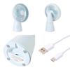 Francfranc Fre Aroma Desk Fan Light Blue