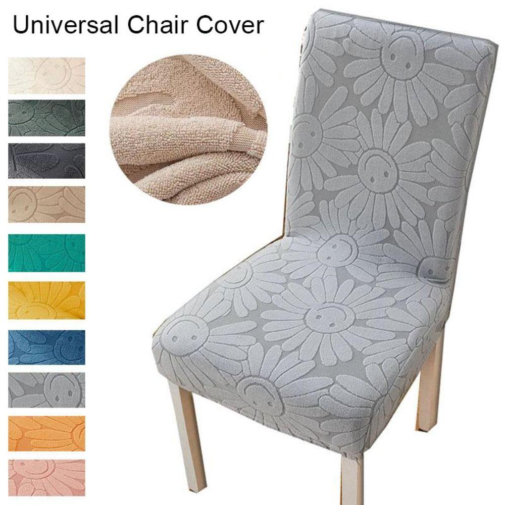 

1Pcs Thickened Universal Chair Cover High Elastic Backrest Protector for Home Kitchen Color 10