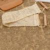 Exfoliating Washcloth Shower Towel Large Wash Cloth Portable Long Cleansing Back Scrubber