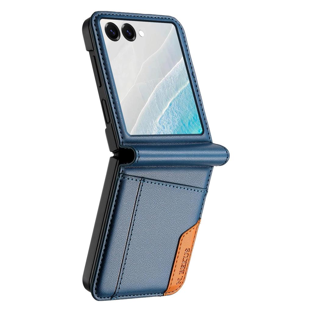 Colorful Stitch Card Slot Case for Samsung Galaxy Z Flip 3-7