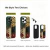 Noble Green Gold Baroque Patchwork Floral Art Graphic Film Aesthetic Protective Shockproof Bumper Case For iPhone 13 14 15 16 17 Pro Max Plus