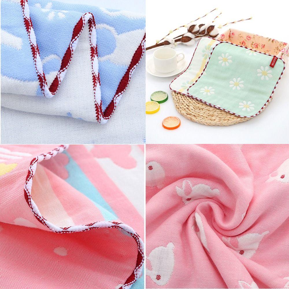 Feeding Burp Cloths Baby Face Towel Pure Cotton Children's Absorbent Handkerchief Baby Bath Towel