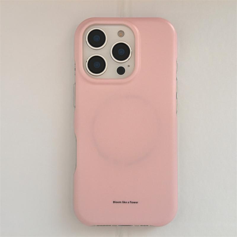 

Милый Кавайный Чехол для Телефона в Горошек с Цветами для iPhone 17 16 15 14 Pro Max Черный Розовый Магнитная Подставка-Ручка Защитный Чехол для Девочек For iPhone 17ProMax