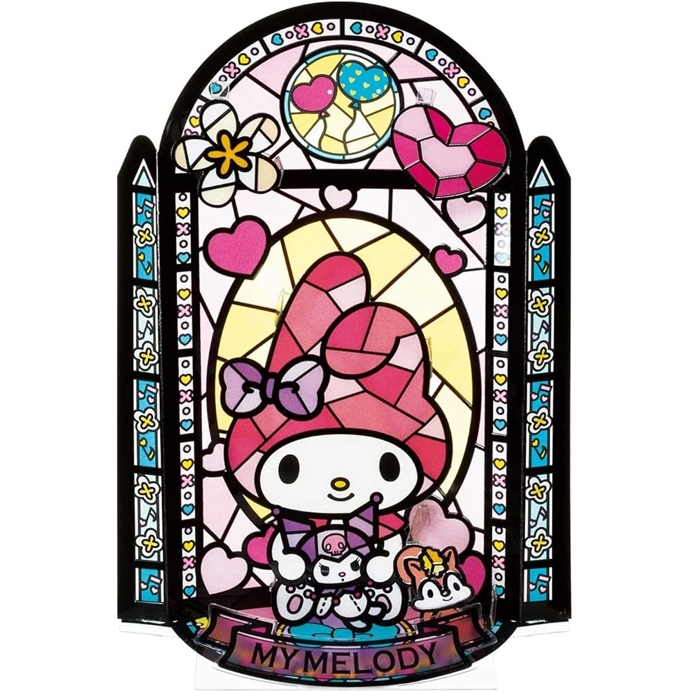 Kawada Kumitera My Melody KT-013 Building Block Set with Cute Characters and Colorful Pieces