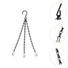3 Lead Chain for Flower Pot with Hooks Hanging and Bird Cages