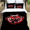 Anime Duvet Cover Pillowcase Bedding Set H-Helluva Boss Adult Boy Girl Bedroom Decoration Children Single Double Large Size