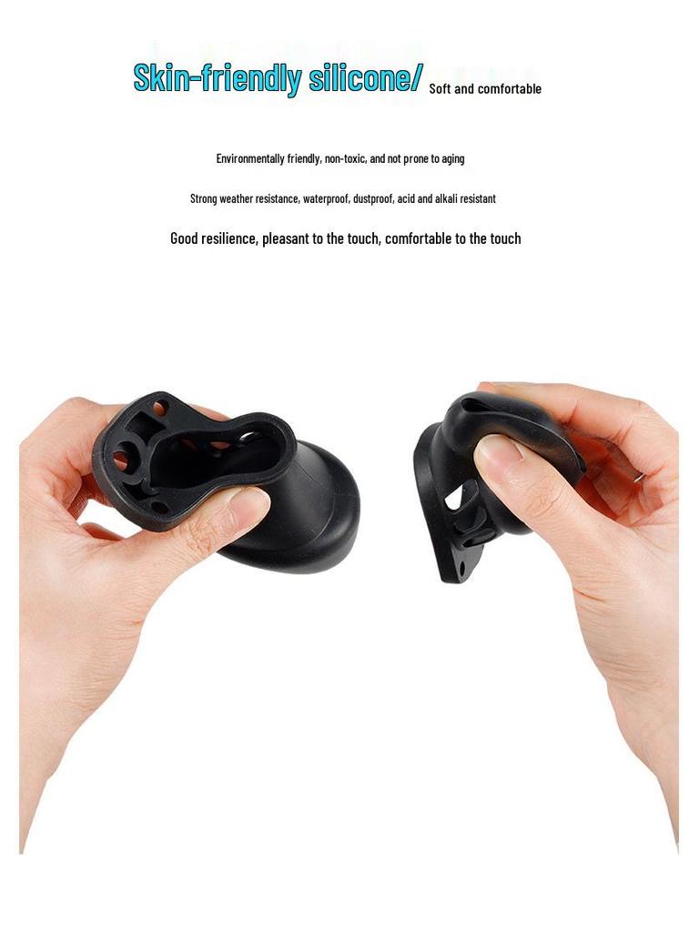 Silicone Male Chastity Cage: SM Erotic Abstinence Training Device
