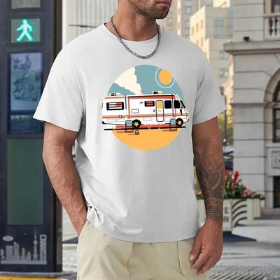 Harajuku Breaking Bad Crystal Ship RV Klassisch Für T-Shirt Move T-Shirt Premium Humor Grafik Fitness Eur Größe