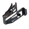 2Pcs Car Black Sun Visor Buckle Fixed Clip Fit For Toyota Crown Reiz Prado RAV4 Camry
