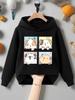 Kinder Meerschweinchen Hoodie Süßes Cartoon Tier Grafikdruck Kawaii Pullover Sweatshirt Jungen Mädchen Haustierliebhaber Lässig Frühling Herbst