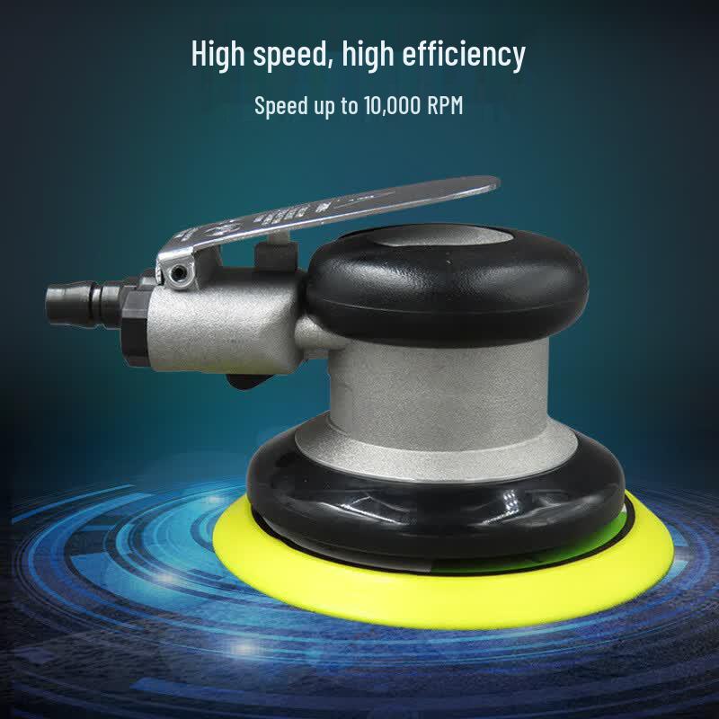KOPO 5-inch Pneumatic Orbital Sander Polisher CN Plug (adapter Included)