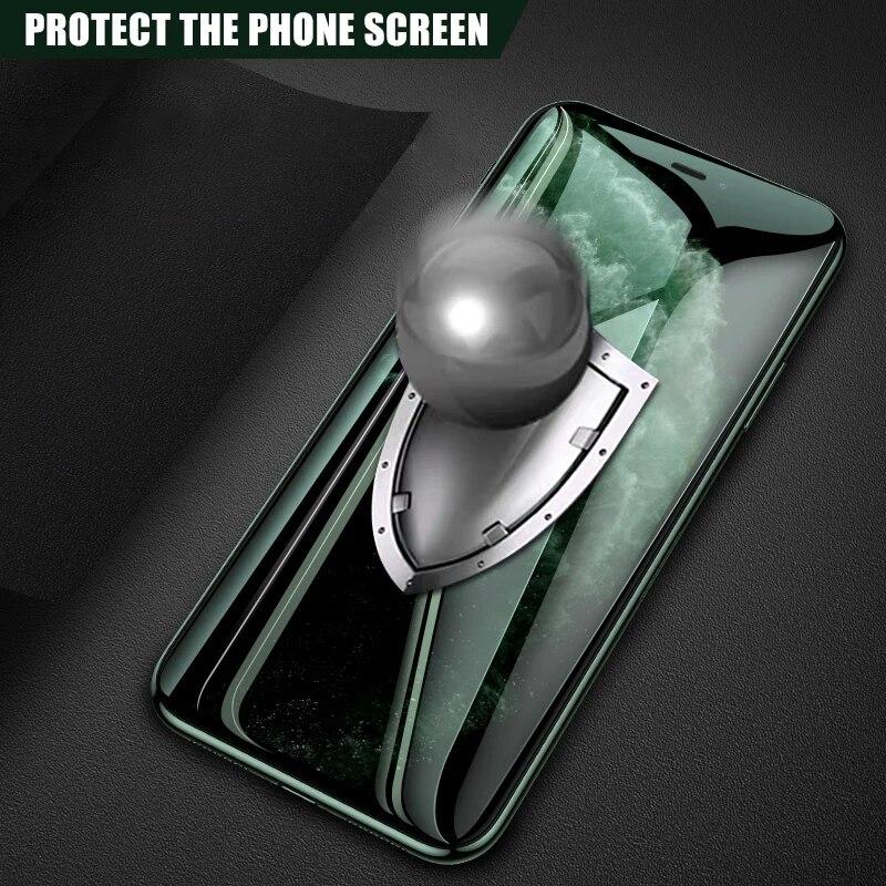 5ks 9H ochranné sklo pro Apple iPhone 12 13 Mini 14 15 Plus 11 Pro Max X XS XR Ochranné sklo pro iPhone SE