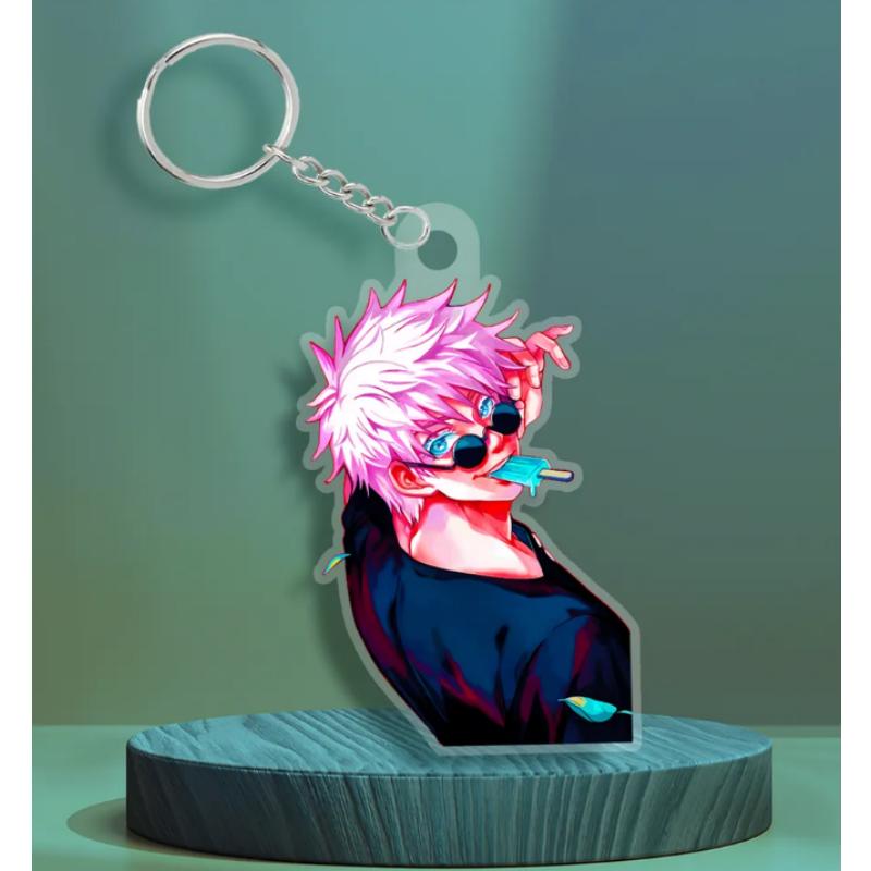 Anime Acryl Schlüsselanhänger für Jjk Megumi Fushiguro Satoru Gojo Kento Nanami Hajime Umemiya Acryl Schlüsselanhänger Dekoration Anhänger