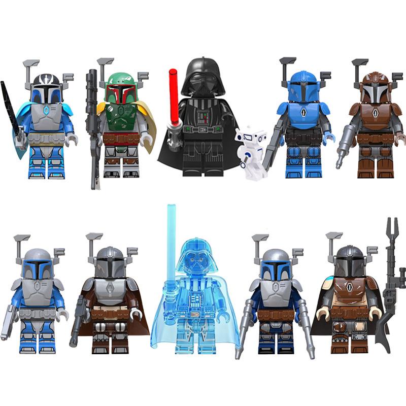 Space Series Building Blocks Mini Figures Small Particle Assembly Action Figures Battle Toy