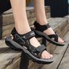 Nuovi Sandali Estivi da Uomo Outdoor Classici Morbidi Taglia Grande Sandali da Spiaggia Scarpe da Guado con Plateau Sneakers da Uomo Sandali Romani Antiscivolo