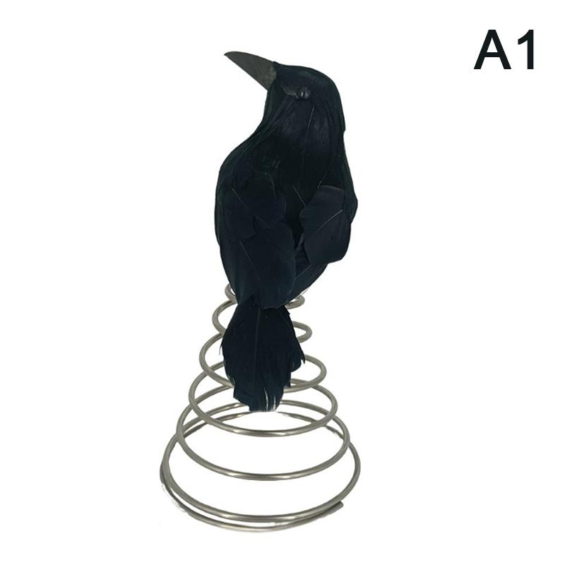 

Halloween Skull Crow Tree Topper Home Festivel Desktop Ornament Party Atmosphere Props Halloween Gift Year Home Decor