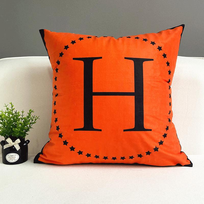 Home Nordic Throw Pillow Cover Sofa Cushion Cover Car Thickened Short Plush Cushion Cover No Pillowcase