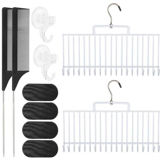 

10 шт./набор держателей для наращивания волос, вешалка для волос, вмещает очень широкий тресс,