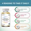 Bcuelov Complex Vitamin Mineral Capsules Organic Fruits and Vegetables with Full Spectrum Nutrients Improve Energy Metabolism