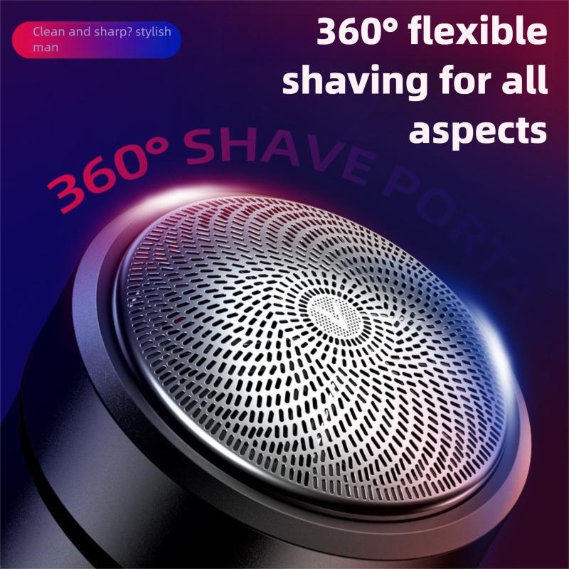 Xiaomi New Small Steel Cannon Mini Electric Shaver Convenient Travel and Business Men's Shaver Washable Beard Knife