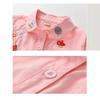 Girls' White Long Sleeve Shirt - Korean Style, 2025/2026 Spring/Autumn Collection