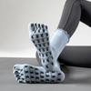 Non-Slip Silicone Five-Toe Yoga Socks Cotton Mid-Calf Yoga Socks Pilates Grip Socks  Ballet