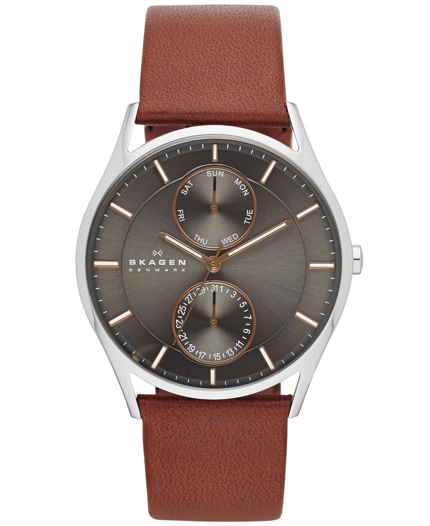 Skagen Holst Chronograph SKW6086 Men's Medium Brown