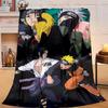 1PC Ninja Team Adventure Flannel Blanket Gift, Suitable for Both Men And Women, Soft Ideal for Beds And Sofa, Birthday Or Christmas Gift