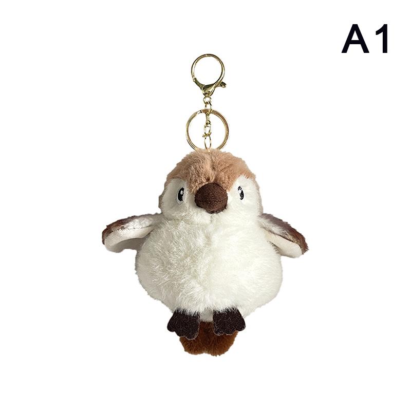 

10 см Милая кукла-воробей Маленькая подвеска Милая птичка Плюшевая игрушка-кукла для девочки Подарок Плюшевая мягкая игрушка Брелок Подвеска для сумки