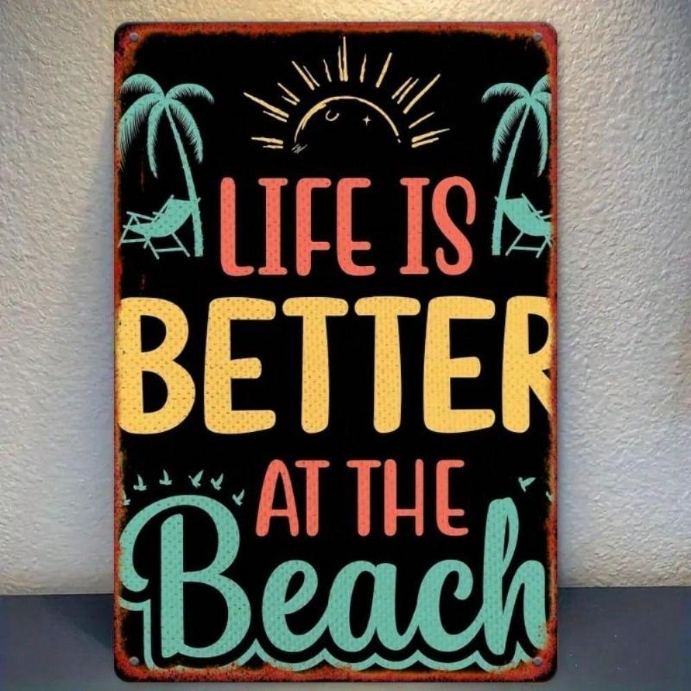 Retro Metal Tin Sign Poster Wall Art Decor