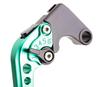 AL-mart Motorcycle Short Style Brake Levers Clutch Levers Levers Set 6 Levels Adjustable For