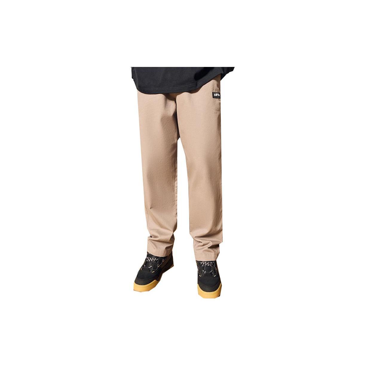Anta Sports Life Collection Knitted Sweatpants Unisex Linen Gray 172238502-1 XL