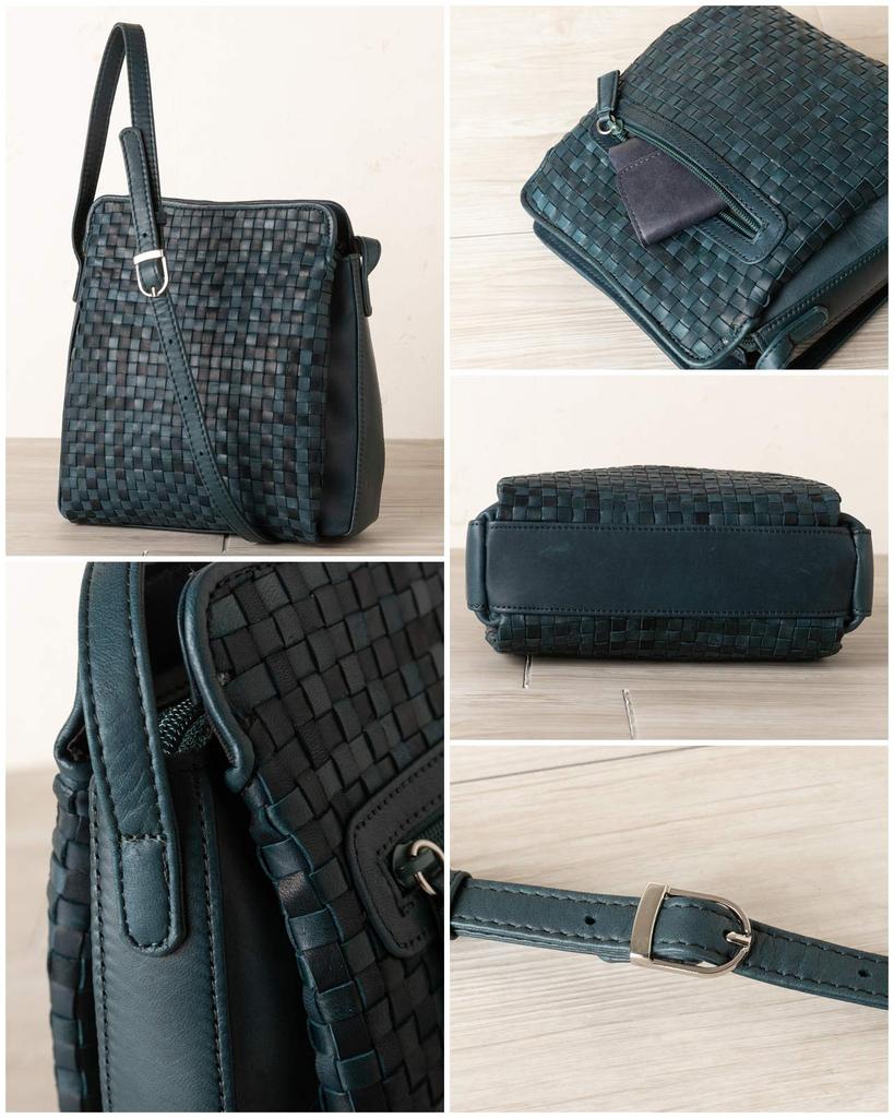 BAG since Imai Bag Shoulder Bag Genuine Leather Bag Crossbody Pochette Pony Mesh Large Capacity Large Capacity Zipper [IMAI 1977] Women's (33165