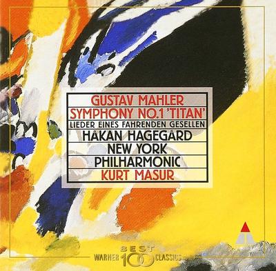 CD GUSTAV MAHLER - Symphony No.1 'Titan' / Lieder Eine WPCS21019 TELDEC 2000 Japan Classical Used