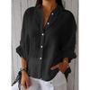 2025 European and American Spring European and American Back Lace-up Design Shirts Back Strap Women Shirt